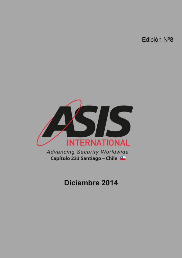 Boletín ASIS Chile - Edición Nº8, Santiago, Diciembre 2014 - A magazine ...